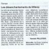 Ouest France, 10 mars 2009