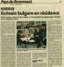 La Voix du Jura, 5 avril 2007